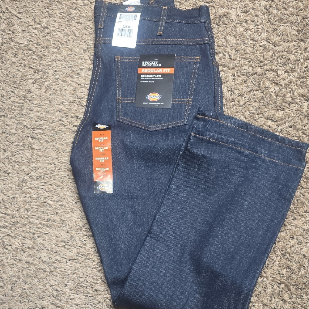 Dickies Dark Blue Workwear Jeans